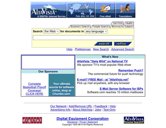 AltaVista Trucker Hat | AltaVista Search Engine 1995-1997 | Offline Trucker Hat