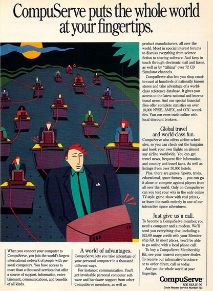 CompuServe “Pointer” | Offline Dad Hat