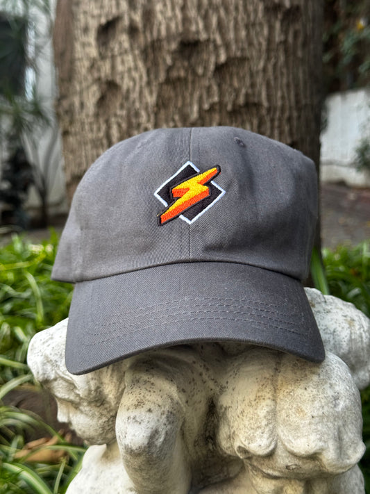 Winamp Hat Lightning Dark Mode Dad Hat | Offline Dad Hat Series