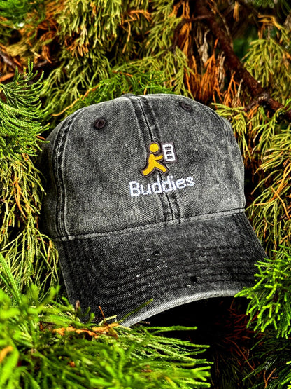 AOL Buddies | Y2K Denim Dad Hat
